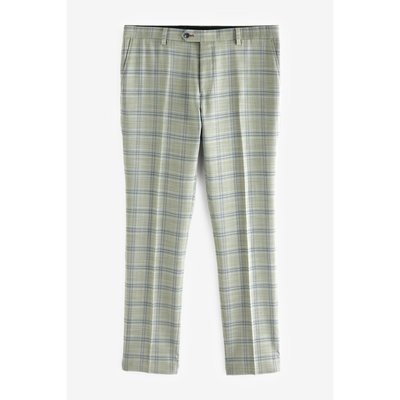 Pantalon de costume carreaux et liserés NEXT
