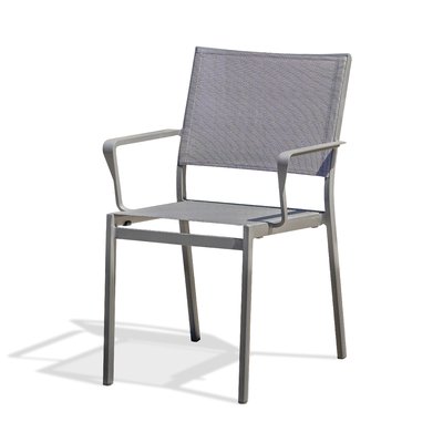 Fauteuil de jardin alu et textilène STOCKHOLM DCB GARDEN