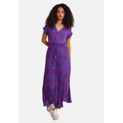 Robe longue imprimé palmiers ICODE