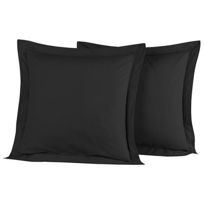 Lot de 2 taies d'oreiller en percale de coton SOFT PERCALE SENSEI MAISON