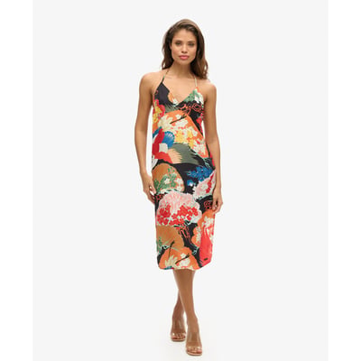Robe nuisette mi-longue imprimée SUPERDRY