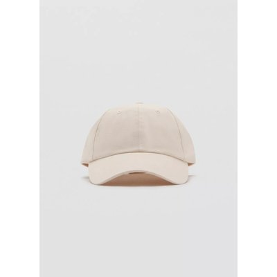 Casquette unie en coton MANGO