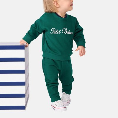 Felpa girocollo con ricamo PETIT BATEAU