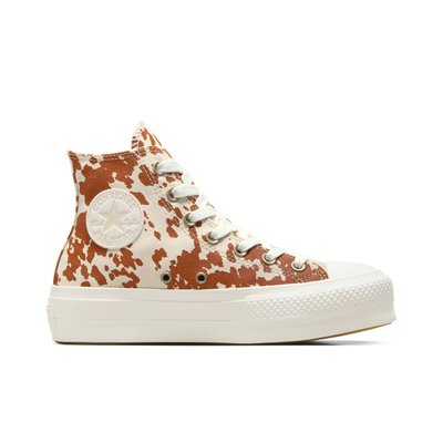 Baskets CHUCK TAYLOR ALL STAR LIFT PLATFORM ANIMAL PRINT CONVERSE