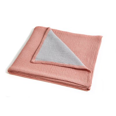 Plaid gaze de coton DUETTO BLANC DES VOSGES