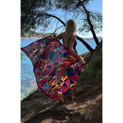 Paréo imprimé floral MOLLY BRACKEN