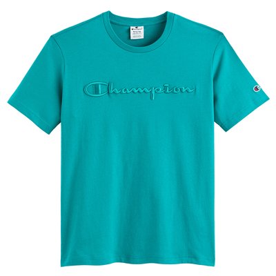 T-Shirt mit grosser Logo-Stickerei CHAMPION