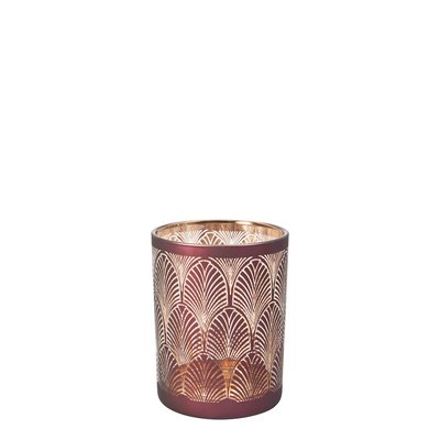 Photophore décoratif en verre H13 SIA DECO