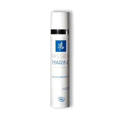 Crème de nuit détoxifiante bio à l'eau de rose PASSION MARINE