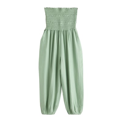 Combinaison bandeau smockée avec bouffant NEXT