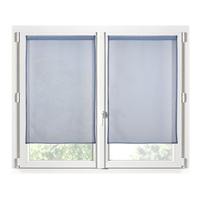 Paire de Rideaux voile uni Brise bise EDEN