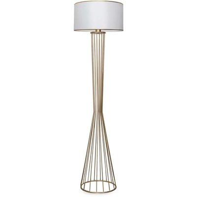 Lampadaire en métal doré Lamp HANAH HOME