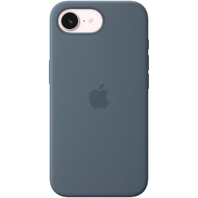 Coque iPhone 17e silicone Magsafe Bleu maritim APPLE