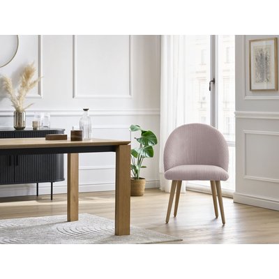 Chaise velours côtelé, LALIE BOBOCHIC