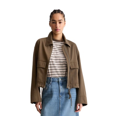 Veste en sergé regular en coton organique-lyocell stretch MARC O’POLO DENIM