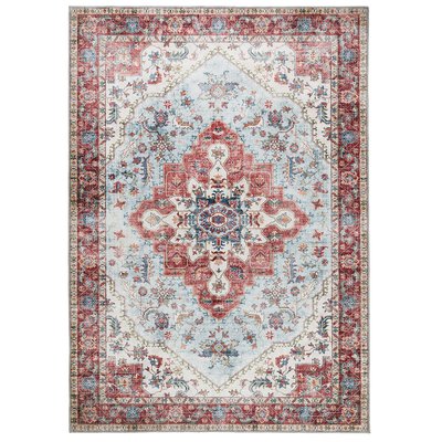 Marrakesh Style Traditional Machine Washable Rug SO'HOME