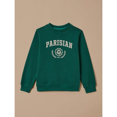 Sweat imprimé  - coton biologique CYRILLUS