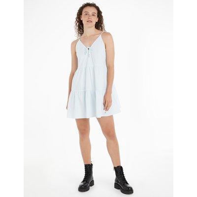 Abito corto, sottili spalline TOMMY JEANS
