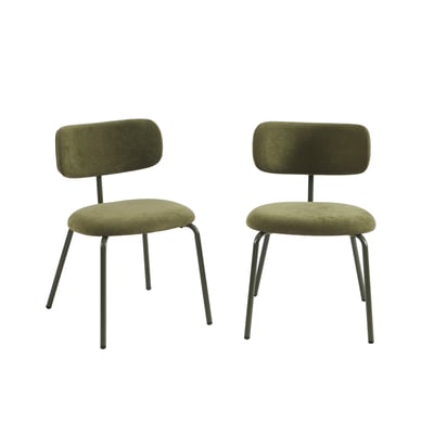 Chaise en tissu et acier PANTONE