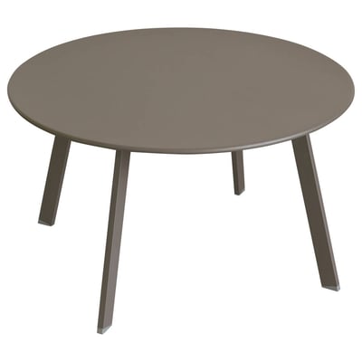 Table d'appoint de jardin ronde en acier SAONA HESPERIDE