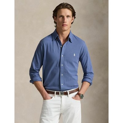 Camisa recta de algodón piqué POLO RALPH LAUREN