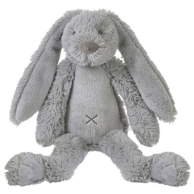 Peluche Lapin Richie gris clair 28 cm HAPPY HORSE