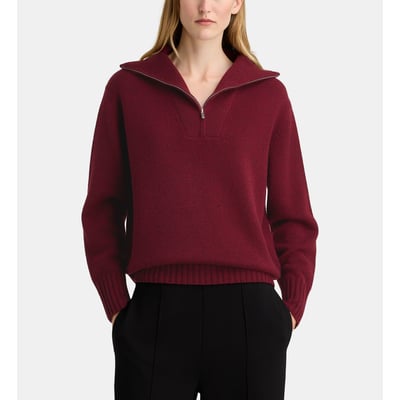 Pull droit floyd col camionneur cachemire GALERIES LAFAYETTE