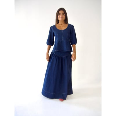 Jupe midi en jean NOA MINDTRAVELER