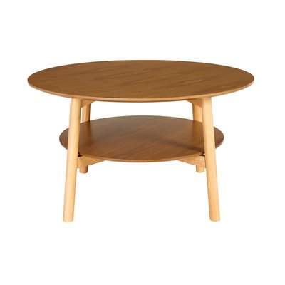Table basse ronde en bois clair D80 cm MALVA MILIBOO