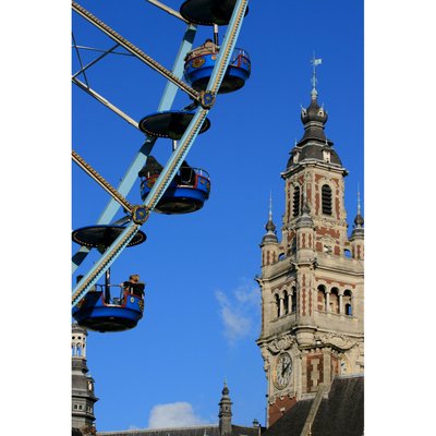 Tableau Mural Roue Et Clocher De Lille CONTEMPORAIN URBAIN CEANOTHE
