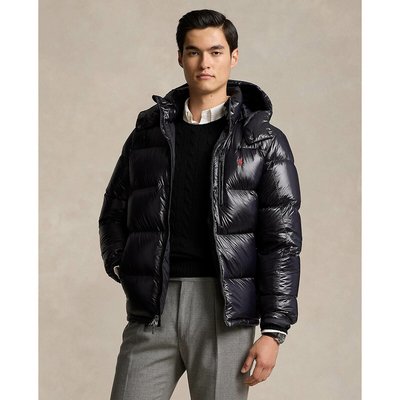 Doudoune noir brillante cheap