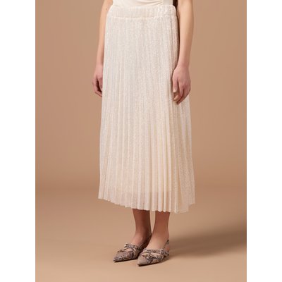 Jupe plissée en tissu fil textile OLTRE