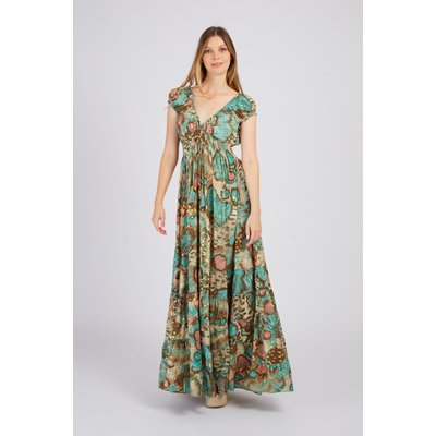 Robe longue imprimée PETRONILLE DERHY