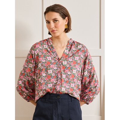 Blouse tissu Liberty Meadow Song CYRILLUS