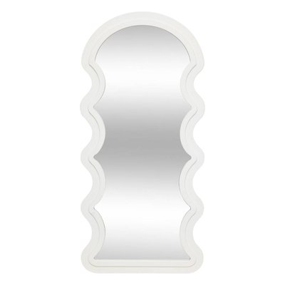 Miroir mural vague blanc EMILY ATMOSPHERA