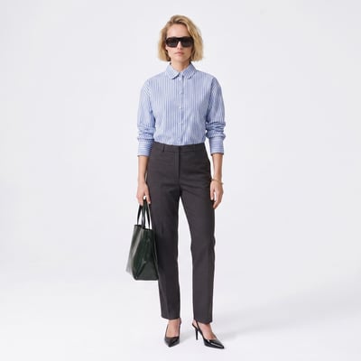 Pantalon femme droite tailleur taille haute ORERINE ARTLOVE