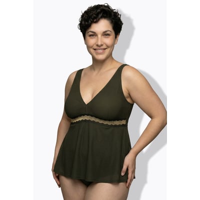 Tankini avec bande fantaisie ULLA POPKEN