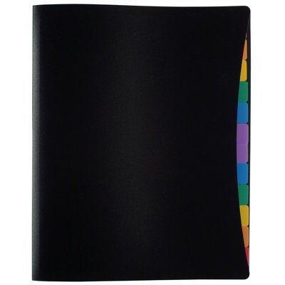 Trieur 12 compartiments avec onglet d'identification RAINBOW CLASS VIQUEL