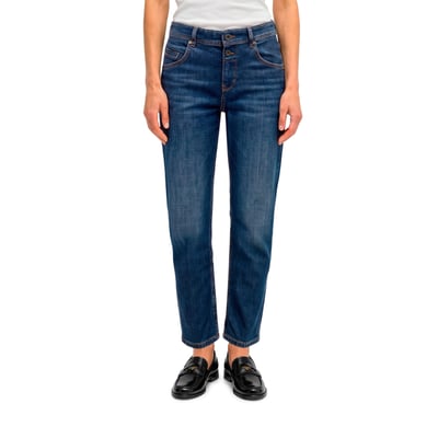 Jeans modèle Theda boyfriend en coton stretch doux MARC O'POLO