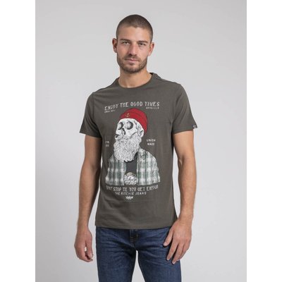 T-shirt Col Rond Pur Coton Jorustix RITCHIE