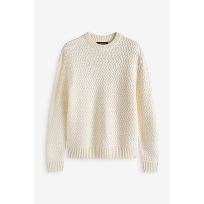 Pull ras du cou décontracté épais de la laine NEXT