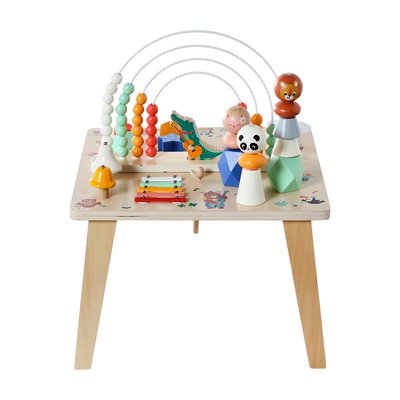 Table d'éveil musicale bois FSC® LES ANIMAUX JOYEUX VERTBAUDET