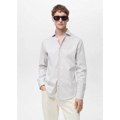 Chemise slim fit coton rayée MANGO MAN