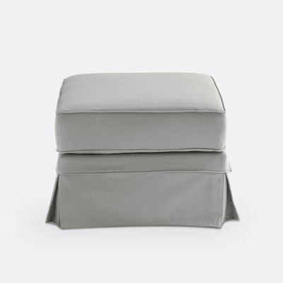 Polsterhocker Adelia, Baumwolle, Top-Komfort LA REDOUTE INTERIEURS