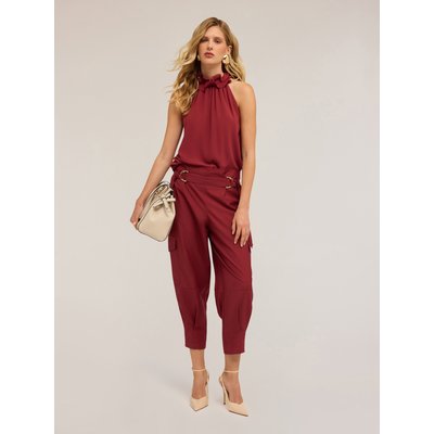 Top en georgette MOTIVI
