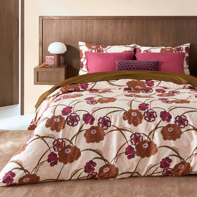 Menaiki Duvet Cover in Cotton Satin LA REDOUTE INTERIEURS