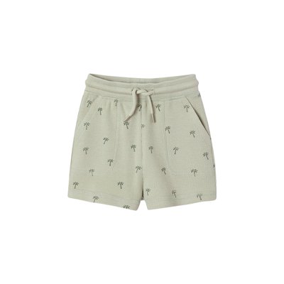 Short motifs palmiers maille nid d'abeille VERTBAUDET