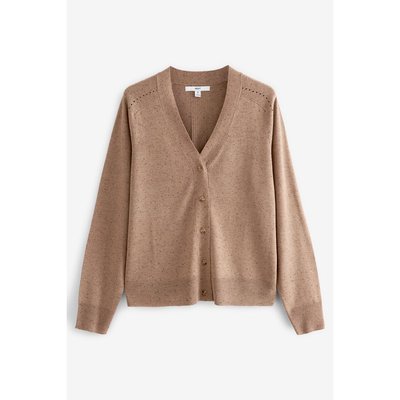Cardigan boutonné en maille douce NEXT