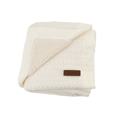 Couverture réversible pour enfant  - Effet maille DOMIVA