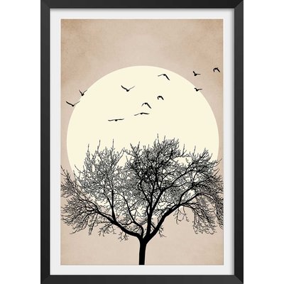 Affiche dessin ""Arbre scintillant"" HEXOA
